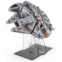 NAOCARD Acrylic Display Stand for Lego Star Wars Millennium Falcon 75105 Building Set - Vertical Display Bracket for Lego 75105 Starship Model (Stand Only, No Model)