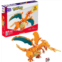Mega Pokemon Action Figure Building Toys Set, Charizard with 222 Pieces, 1 Poseable Character, 4 Inches Tall, Gift Ideas for Kids