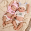 Kaydora Mini 10 Realistic Reborn Baby Boy Girl Dolls - Vinyl Full Body Newborn Twins Washable - Perfect Childrens Birthday & Christmas Gift