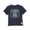 The Original Retro Brand Kids Tri-Blend California Route 66 Crew Neck Tee (Big Kids)