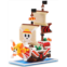 MACTANO Anime 1 Piece Luffy Thousand Sunny Pirate Boat Building Set, Pirate Ship Micro Mini Block Model Kit Toy for Kid Adult Not Compatible with LEGO-1680PCS
