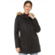 Levi  s Coated Cotton Parka with Sherpa and Faux Fur Hood