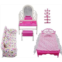 Rehomy Princess Furniture Accessories Dresser Set + Sofa Set+Bed Set + Hangers for Bedroom Barbie Doll 8 Items/lot