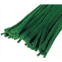 YOKIVE 100 Pcs Pipe Cleaners, Chenille Stems Decoration, Great for DIY Art Craft Supplies (6mm 12 Inch Dark Green)