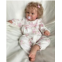 TERABITHIA 20 Inches Real Baby Size Rooted Curly Hair Sweet Face Lifelike Reborn Baby Doll Crafted in Full Body Silicone Vinyl Anatomically Correct Realistic Newborn Girl Dolls Was