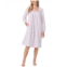 Womens Eileen West Cotton Flannel Long Sleeve Waltz Gown