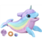 Hasbro furReal Wavy The Narwhal Interactive Animatronic Plush Toy, Electronic Pet, 80+ Sounds and Reactions, Rainbow Plush, Ages 4 and Up (Amazon Exclusive)