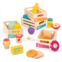 B. toys- Little Foodie Groups- Pretend Play Wooden Play Food - Food Group Crates - 24 Play Kitchen Accessories - Educational Toys for Kids - 3 Years +