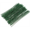 STOBOK 100Pcs Pipe Cleaners Chenille Stems Crafts Chenille Sticks Christmas Tree Decorations DIY Craft Project 30cm (Green)