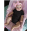 TERABITHIA 24 Inches 60CM Lifelike Reborn Baby Doll with Weighted Body Realistic Newborn Girl Dolls That Look Real and Look Real