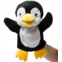 HollyHOME Plush Zoo Friends Hand Puppet Animal Puppet Penguin for Kids Storytime 14 Inches Black