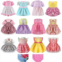 MLcnleS Alive Baby Doll Clothes and Accessories - 12 Sets Girl Doll Princess Dress for 12 13 14 15 16 Inch Bitty Doll Clothes - Cute Alive Doll Accessories Outfits for Little Girls Christm