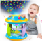 Letapapa Baby Toys 6 to 12 Months, 4 in 1 Musical Rotating Projector, Tummy Time Light Up Infant Toys for 6-9 12-18 Months, Learning Toy Birthday Gifts for Baby Toddlers 1 2 3 Years Old Boy