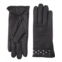 Badgley Mischka Leather Gloves w/ Stud Detail