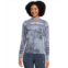 Womens Jamie Sadock Sunsense Urban Decay Print Long Sleeve 1/4 Zip Sun Protection Top