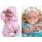 JIZHI 18 Inches Reborn Baby Dolls Realistic Baby Dolls Real Life Baby Dolls for Kids