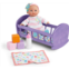 Kidoozie Lullaby Baby Playset - Soft Body Doll and Crib for Children Ages 2+