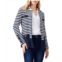 NICZOE Striped City Charm Knit Blazer