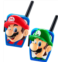 EKids Super Mario Bros Walkie Talkies Kids Toys, Long Range, Two Way Static Free Handheld Radios, Designed for Indoor or Outdoor Games for Kids Aged 3 and Up