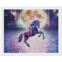 Zenladen1485 Colourful Unicorn on Ocean in Night 5D Diamond Art Painting Kits Full Drill Pictures Arts Craft for Home Wall Decor for Adults DIY Gift