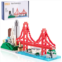 KLMEi Micro Building Blocks Set for Adults San Francisco Golden Gate Bridge Architecture and Collection Skylines Model, a Mini Bricks Toy Gift for Kids (1610 Pieces)