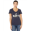 Champion College Navy Midshipmen University V-Neck Tee