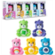 Care Bears 3 Micro Plush 5-Pack Treasure Box - Cheer, Laugh A-Lot, Good Luck, Grumpy and Harmony Bear ? Miniature Plush Figure, Suffed Animal, Toy Mini Soft Figure for Kids, Girls