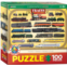 EuroGraphics Trains 100 Piece Jigsaw Puzzle