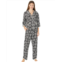 DKNY 3/4 Sleeve Top Pajama Set