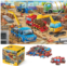 IFLOVE Jumbo Floor Puzzle for Kids,Construction Site Jigsaw Large Puzzles,48 Piece Construction Vehicle Puzzle for Toddler Ages 3-5,Children Learning Preschool Educational Toys,Gift for 4