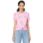 Ivory Ella Heritage Carnation Cloud Tie-Dye Knotted T-Shirt