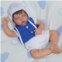 COSYOVE Reborn Baby Doll - 22 Inches Lifelike Realistic Newborn Baby Soft Weighted Cloth Body Real Baby Girl Gift Set for Kids Age 3+ (Awake)