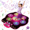 VATOS Dance Mat for Kids - Light Up Dance Pad 27 Levels Dance Challenge Game Mat, with Wireless BluetoothDifficulty lock5 Game ModesBuilt in Music, Boys & Girls Toys Ages 3 4 5 6 7