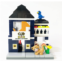 Brick Loot Exclusive Mini City Archies Pet Shop Model - Custom Designed 155 Piece Set - Compatible with Lego and Other Major Brick Brand Models - Includes Animals: Dog, Cat, Bird a