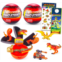 Game Party Zuru 5 Surprise Volcano Dino Strike Mystery Set - Surprise Mini Dinosaur Bundle with 2 Dinosaur Mystery Balls Plus Rex-Man Stickers and More Dinosaur Toys for Kids