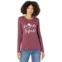 Good hYOUman Suzanne - Wine Time - Long Sleeve Top