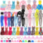 ENOCHT Joyfun 11.5 Inch Girl Dolls Clothes and Accessories 50 PCS Including 5 Tops 5 Pants Outfits 5 Clothes Sets 10 Mini Dresses 15 Shoes and 15 Accessories