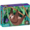 Mudpuppy Three-Toed Sloth Mini Puzzle, 48 Pieces, 8” x 5.75” - Perfect Family Puzzle for Ages 4+ - Jigsaw Puzzle Featuring a Colorful Illustration of a Sloth, Informational Insert