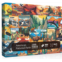 American National Parks Puzzle for Adults 1000 Pieces, PICKFORU Travel Poster Landscape Puzzle Scenery of Zion Yellowstone Yosemite with Animals, Scenic Jigsaw Puzzles for Adults M