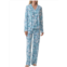 Womens Karen Neuburger Petite Long Sleeve Girlfriend Pajama Set