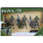 HALO 4” 3 Figure Pack Assortment - UNSC Marines with Weapons Fans - Build Your Universe - Amazon Exclusive