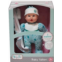 Babys First Goldberger Baby Talker Interactive Baby Doll with Teal Outfit & Matching Cap