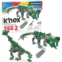 KNEXosaurus Rex Building Set, 255 Pieces, 2 Builds, Motorized Movement, Stem Dinosaur, Construction Building Learning Toy for Boys & Girls