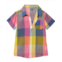 Appaman Adaptive Kids Multicolored Plaid Short Sleeve Button-Up Playa Shirt (Little Kids/Big Kids)