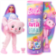 Mattel Barbie Cutie Reveal Doll with Pink Hair & Teddy Bear Costume, 10 Suprises Include Accessories & Pet (Styles May Vary)