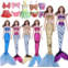 Digabi Mermaid-Doll-Clothes 11 Pcs Mermaid Tail Dresses and Doll Accessories - 5 Bikini - Clothes 6 Mermaid Tail Dresses Summer Swimsuit Suitable 11.5 inch Dolls Gifts for Girls …