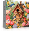 PICKFORU Bird Puzzle for Adults 1000 Pieces, Garden Birdhouse Jigsaw Puzzle Feature Colorful Flowers and Birds, Birds Theme Puzzles as Bird Lover Gifts