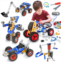 HISTOYE Building Toys for Kids Age 4-8 Erector Sets for Boys Age 6-8-12 Stem Toys for 5+ Year Old Boys Robot Building Kit for Kids DIY Building Blocks Construction Toys Gifts for 4