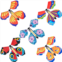 Sumind 5 Pcs Butterfly Wind up Magic Flying Butterfly Cards Surprise Insert Toys Rubber Band Butterfly Toys for Explosion Box Colorful Bookmark Gifts