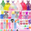 Ecore Fun 48 pcs Doll Clothes and Accessories for 11.5 Inch Doll - 2 Princess Dresses 7 Fashion Dresses 2 Outfits 2 Swimsuits 10 Shoes 5 Crowns 5 Necklaces 5 Handbags 10 Hangers Ac
